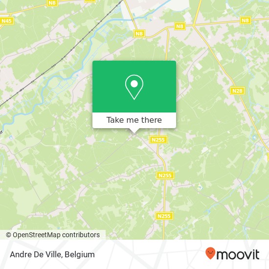 Andre De Ville map