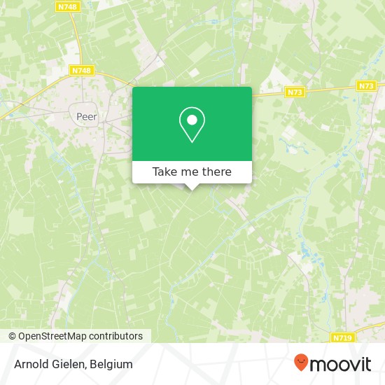 Arnold Gielen map