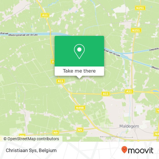 Christiaan Sys map