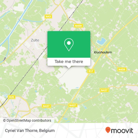 Cyriel Van Thorre map