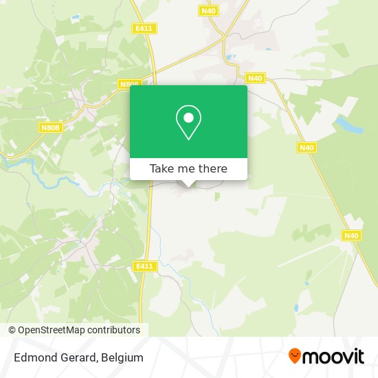Edmond Gerard map