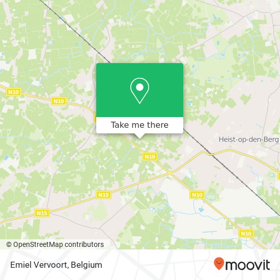 Emiel Vervoort map