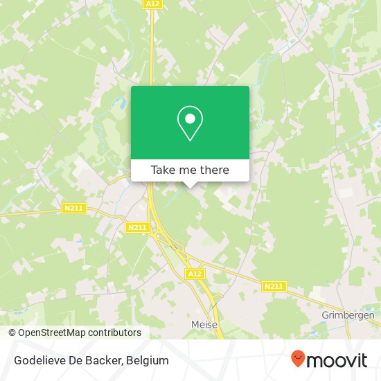Godelieve De Backer map