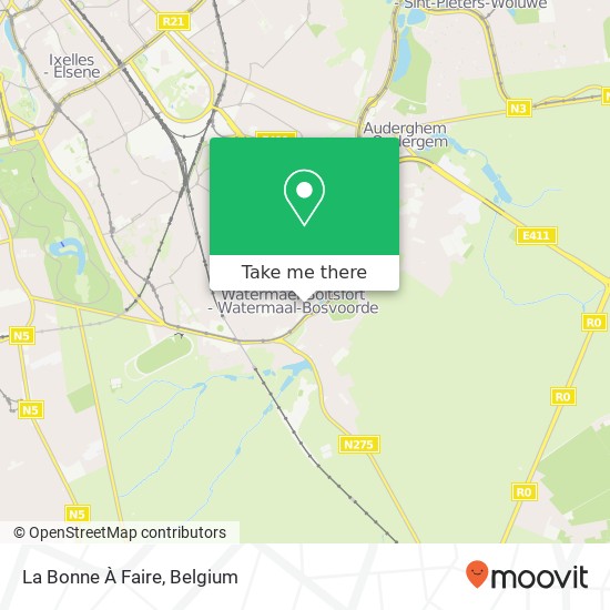 La Bonne À Faire map