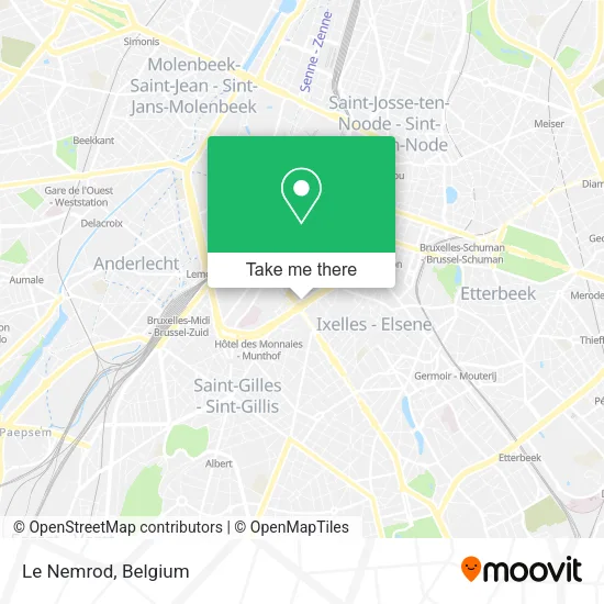 Le Nemrod map