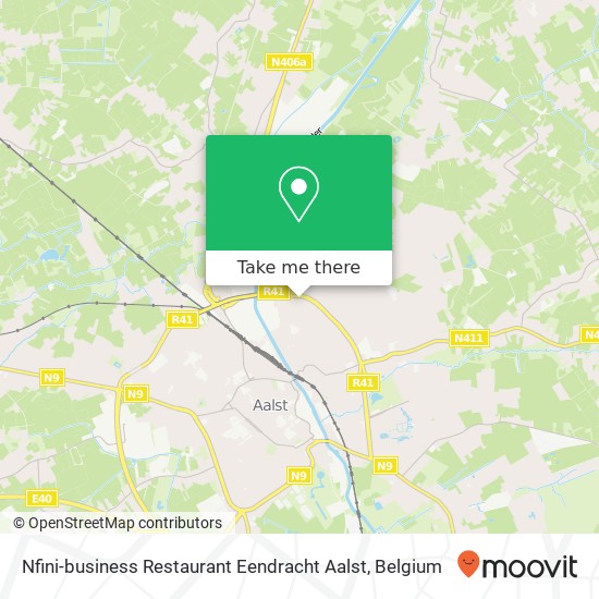 Nfini-business Restaurant Eendracht Aalst plan