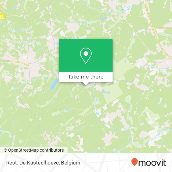 Rest. De Kasteelhoeve map