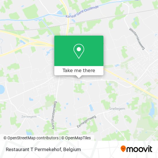 Restaurant T Permekehof map