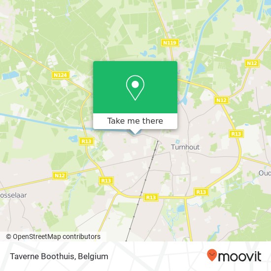 Taverne Boothuis map