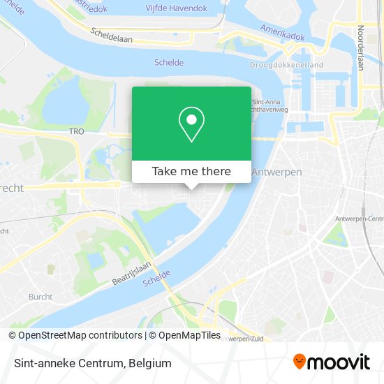 Sint-anneke Centrum map