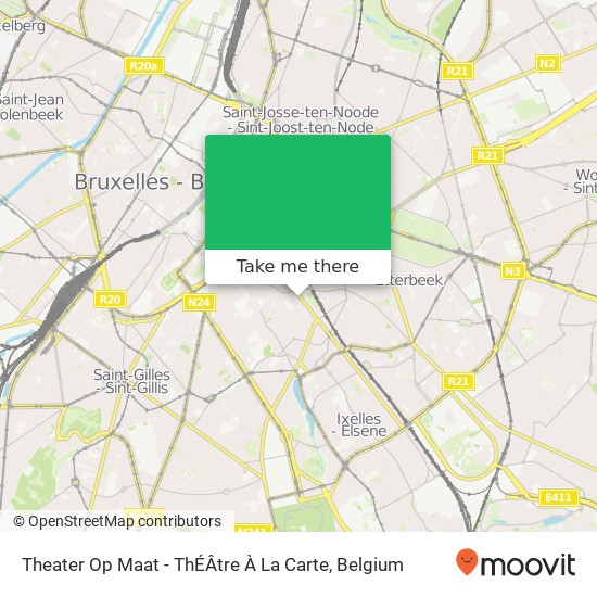 Theater Op Maat - ThÉÂtre À La Carte plan