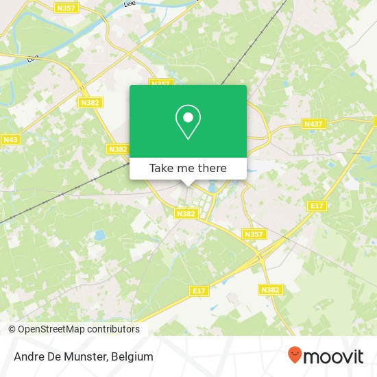 Andre De Munster map
