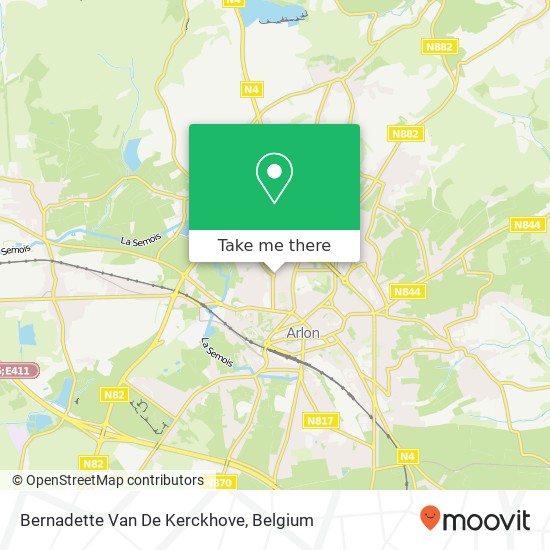 Bernadette Van De Kerckhove map