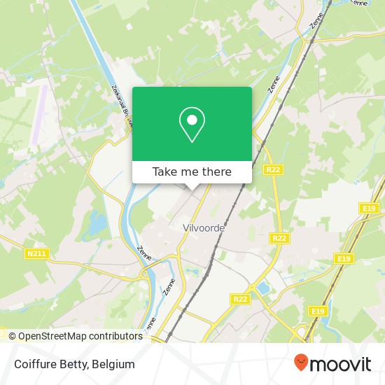 Coiffure Betty map