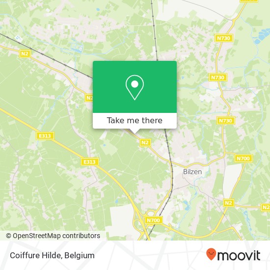 Coiffure Hilde map