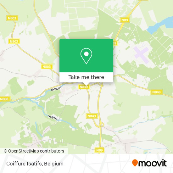 Coiffure Isatifs map