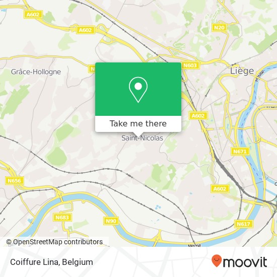 Coiffure Lina map