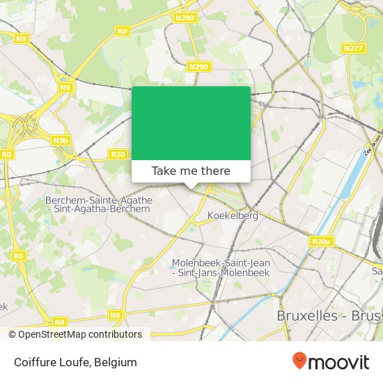 Coiffure Loufe map