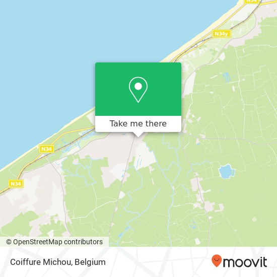 Coiffure Michou map