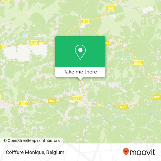 Coiffure Monique map