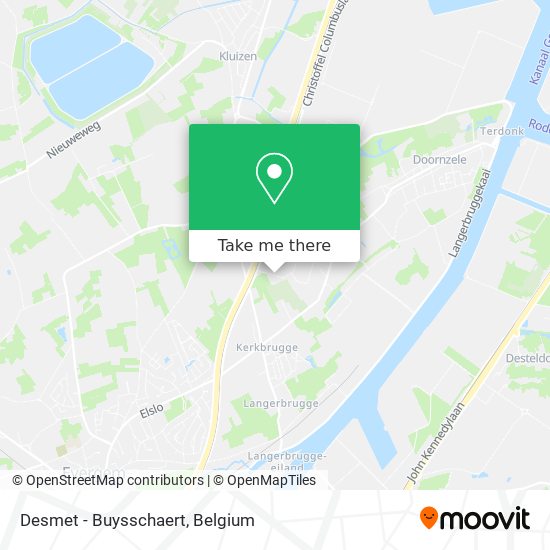 Desmet - Buysschaert map