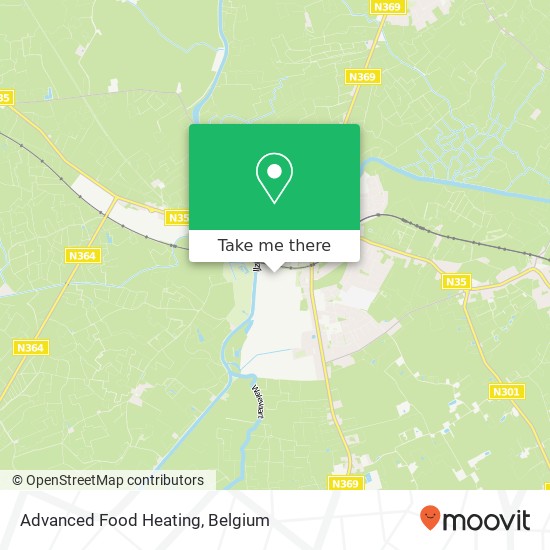 Advanced Food Heating map