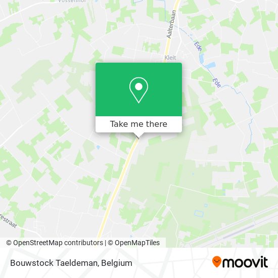 Bouwstock Taeldeman map
