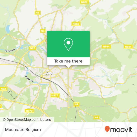 Moureaux map
