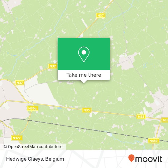 Hedwige Claeys map