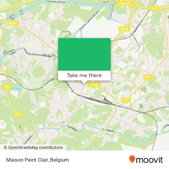 Maison Peint Clair map