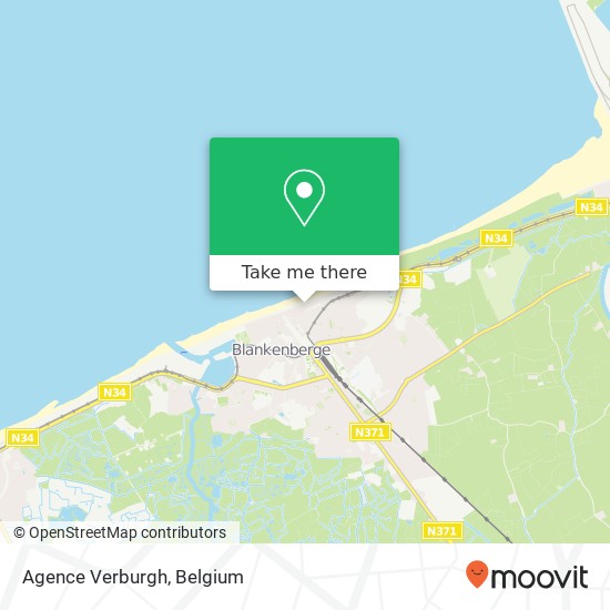 Agence Verburgh map