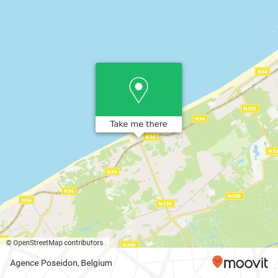Agence Poseidon map