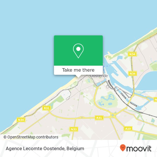 Agence Lecomte Oostende map