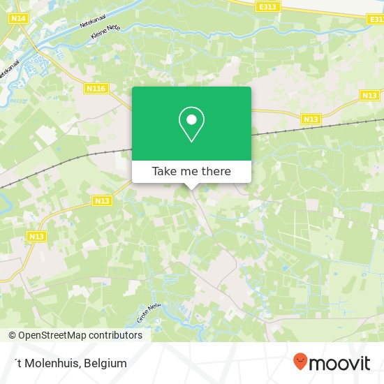 ´t Molenhuis map