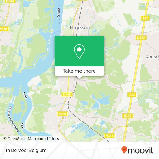 In De Vos map