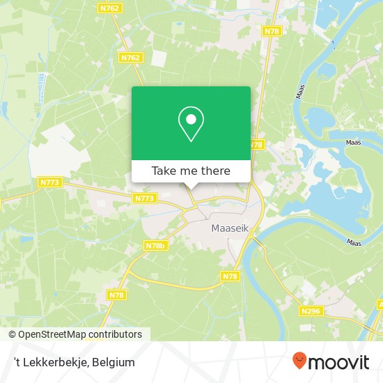 't Lekkerbekje map