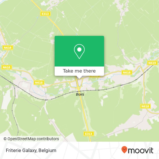 Friterie Galaxy map