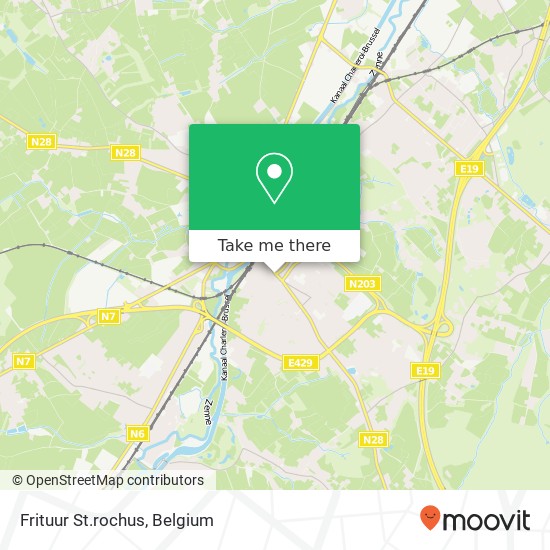 Frituur St.rochus plan