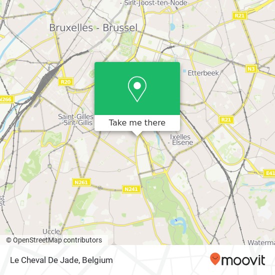 Le Cheval De Jade map