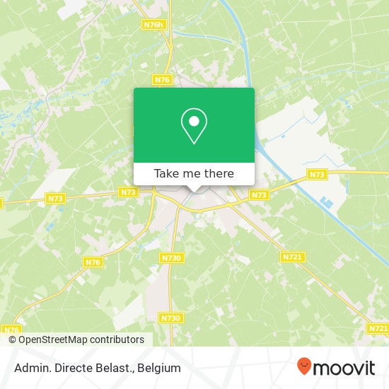 Admin. Directe Belast. map