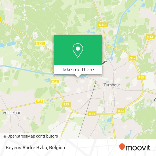 Beyens Andre Bvba map