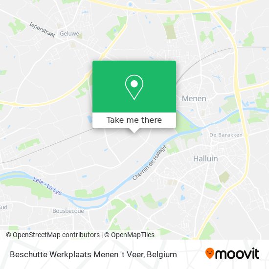 Beschutte Werkplaats Menen 't Veer map