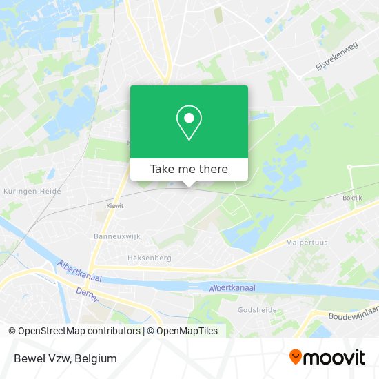 Bewel Vzw map