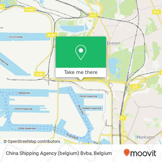 China Shipping Agency (belgium) Bvba plan