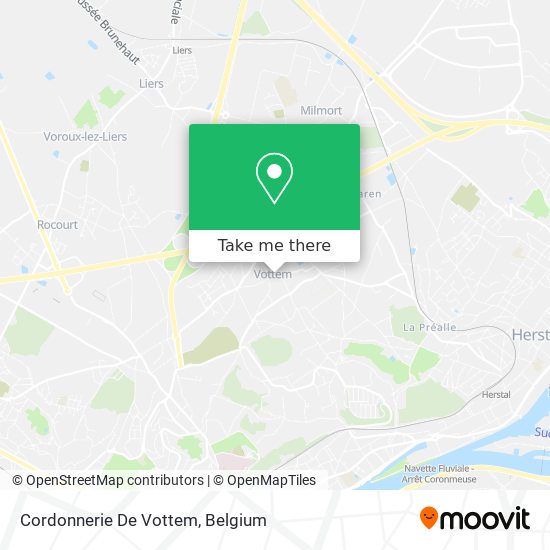 Cordonnerie De Vottem map