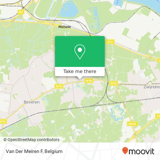 Van Der Meiren F map