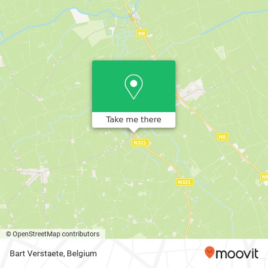 Bart Verstaete map