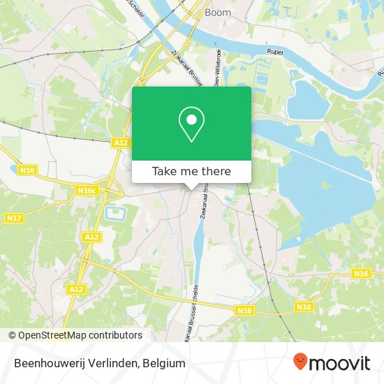 Beenhouwerij Verlinden map