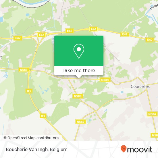 Boucherie Van Ingh map