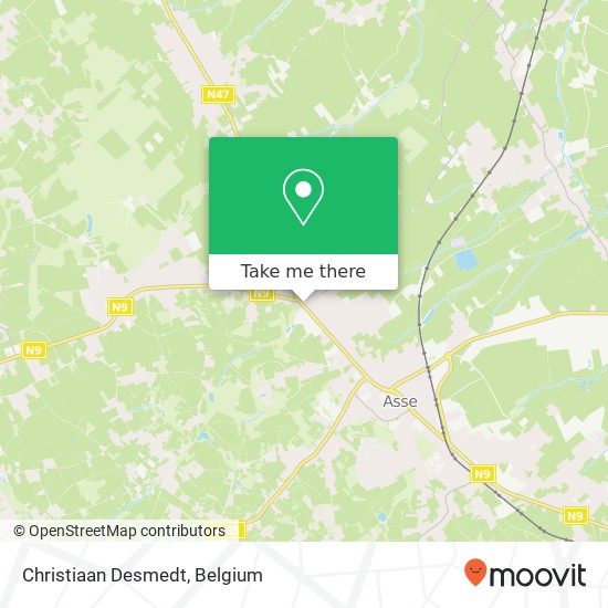 Christiaan Desmedt map
